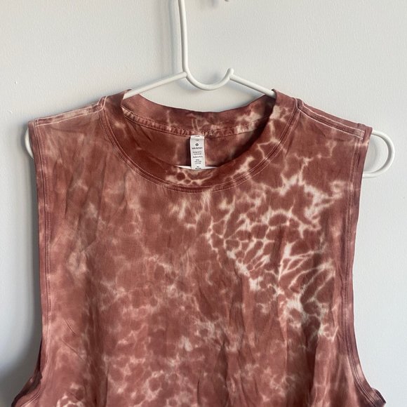 Lululemon All Yours Tank *Tie Dye Marmoleado NWT - Picture 6 of 7